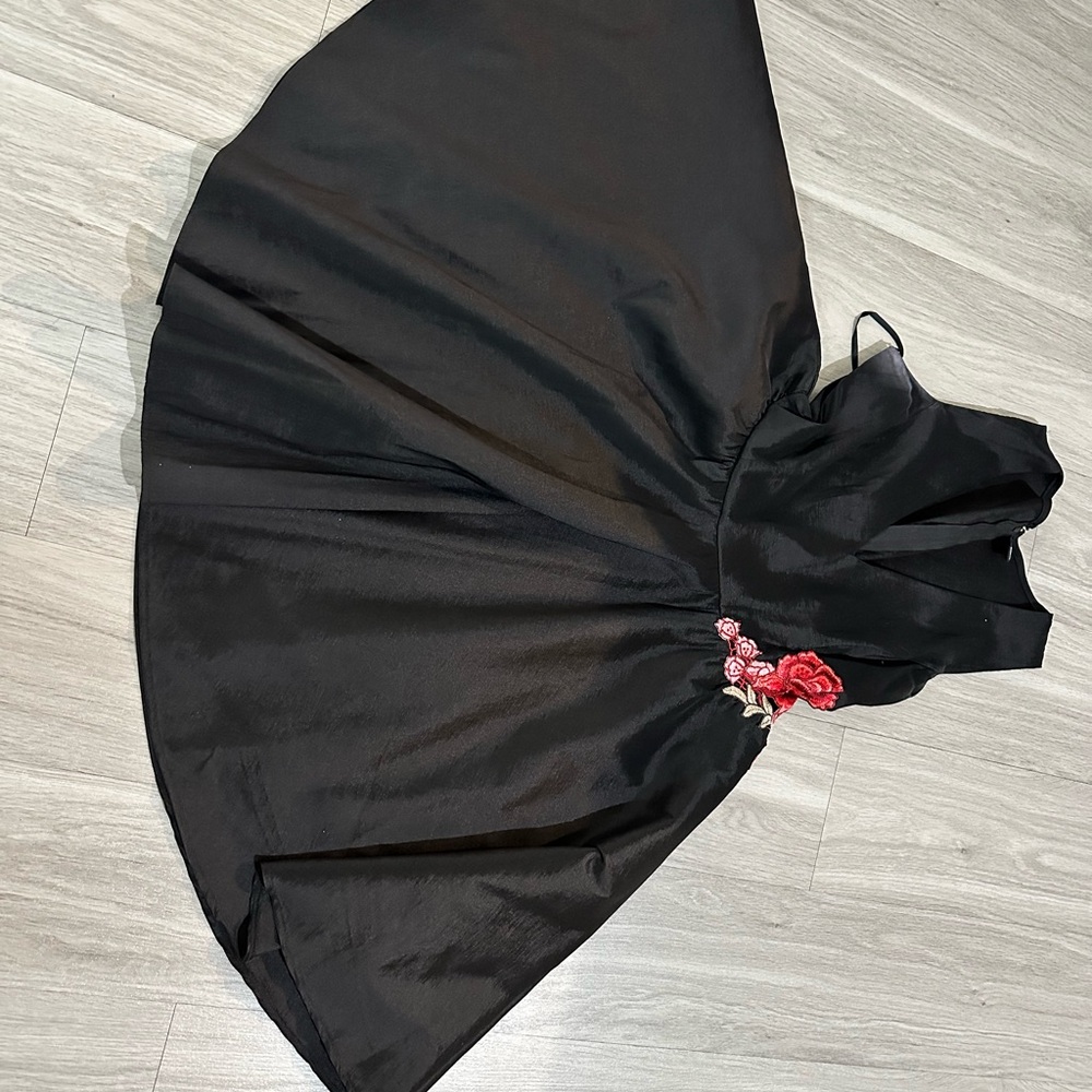 Windsor Elegant Black Shimmer Dress